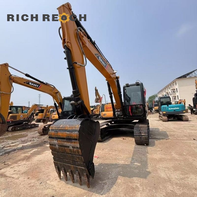 Boom cylinder and arm structure of a 2025 SANY 135C excavator priced at $20,833